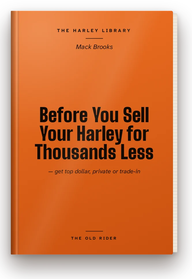 Before You Sell Your Harley for Thousands Less